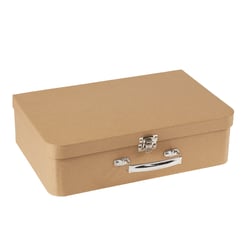 Valise en carton - 35 × 22,4 × 10 cm - Créalia