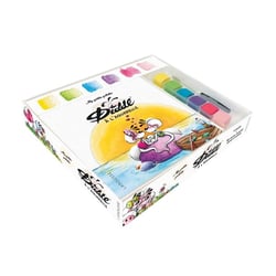 Ma petite palette Diddl à l'aquarelle