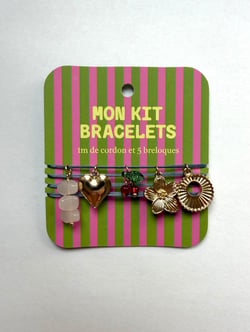 Kit bracelets vert