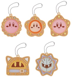 Porte-clés mystère Kirby Patisserie cookie time - Modèle aléatoire - Vendu à l'unité
