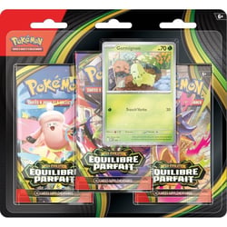 Lot de 3 boosters Pokémon : Equilibre parfait