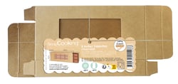 Lot de 5 boîtes tablettes chocolat ScrapCooking® - 16 x 8 x 2,5 cm