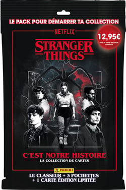 Stranger Things  cartes à collectionner starter pack - Panini