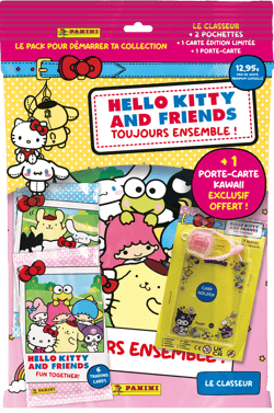 Hello Kitty & Friends cartes à collectionner starter pack - Panini
