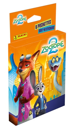 Zootopie 2 blister 8 pochettes - Panini