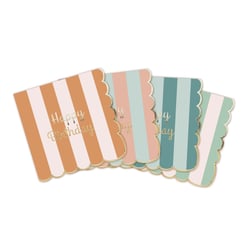Lot de 16 serviettes Artyfêtes - Happy Birthday - 33 x 33 cm
