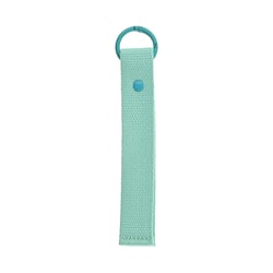  Porte-clés ruban bleu - 2,5 x 16,5 cm - Créalia