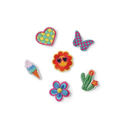 Mini patchs thermocollants x6 - 8,5 cm - Créalia