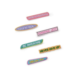 Mini patchs thermocollants x6 - 8,5 cm - Créalia