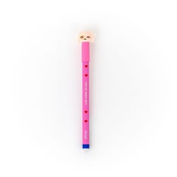 Stylo effaçable Mr Wonderful - Bo-Bo lapin St-Valentin - Bleu