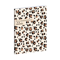 Cahier Exacompta - A6 10,5 x 14,8 cm – Léopard clair - 48 pages lignées