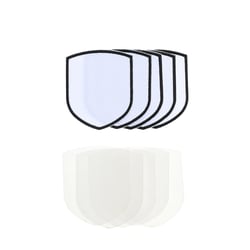 Écussons sublimables en tissu x5 - Créalia
