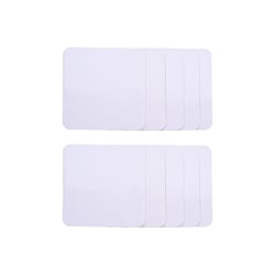 Magnets sublimables carrés x10 - 5,5 x 5,5 cm - Créalia