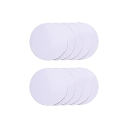 Magnets sublimables ronds x10 - Ø 5,5 cm - Créalia
