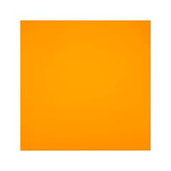  Plaque acrylique - Transparente orange - 30 x 30 cm - Créalia