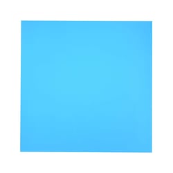 Plaque acrylique - Transparente bleue - 30 x 30 cm - Créalia