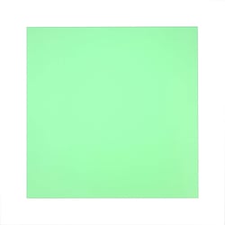 Plaque acrylique - Transparente verte - 30 x 30 cm - Créalia