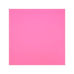 Plaque acrylique - Transparente fuchsia fluo - 30 x 30 cm - Créalia