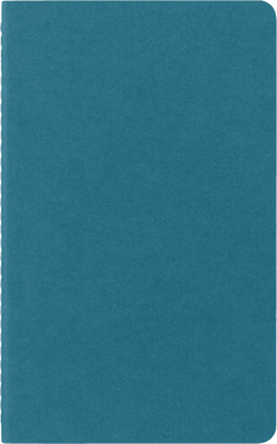 Lot de 3 cahiers Moleskine - Bleu ardent - Grand format - Pages lignées
