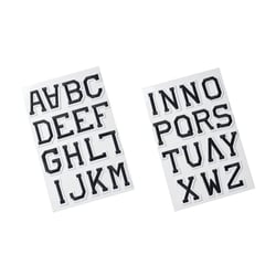 Patchs thermocollants alphabet - 16 cm - Créalia