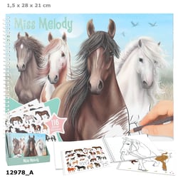 Album à colorier - Miss Melody