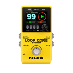 Pédale looper & boîte à rythme Nux - Loop Core Stereo