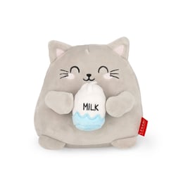 Peluche chat avec bouteille de lait - Legami
