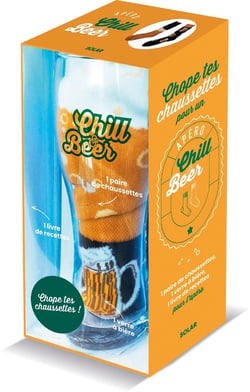 Coffret Chope Tes Chaussettes Pour Un Apero Chill & Beer