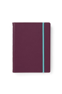 Carnet Filofax - violet - A5 14,8 x 21 cm - rechargeable
