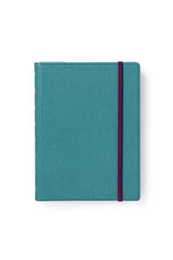 Carnet Filofax - turquoise - A5 14,8 x 21 cm - rechargeable