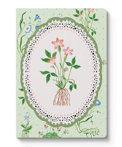 Carnet premium Ohh Deer - A6 10,5 x 14,8 cm - Green Roots Vignette Premium - Pages lignées