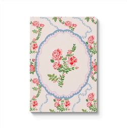 Carnet premium Ohh Deer - A5 14,8 x 21 cm – Rose Flutter Vignette - Pages lignées