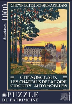 Puzzle 1000 pièces - Château de Chenonceau par Constant-Duval