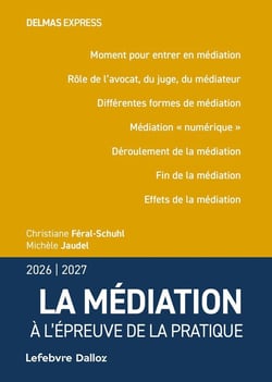La médiation : A l'épreuve de la pratique (édition 2026/2027)