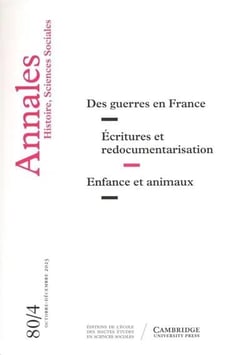 Revue Annales n.4 : Varia (édition 2025)