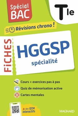 Spécial bac : Fiches HGGSP : Terminale - Tout le programme en 55 fiches, cours ultra-visuels, schémas-bilans, exercices, quiz et Grand oral (édition 2026)
