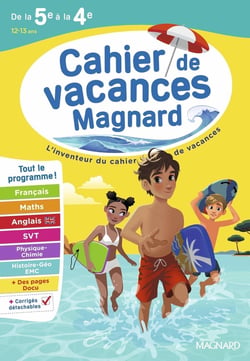 Cahier de vacances : De la 5e vers la 4e : Magnard, l'inventeur du cahiers de vacances (édition 2026)