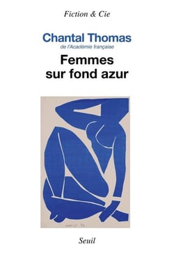 Femmes sur fond azur