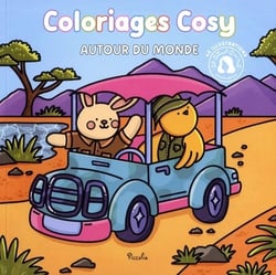 Autour du monde - Coloriages cosy