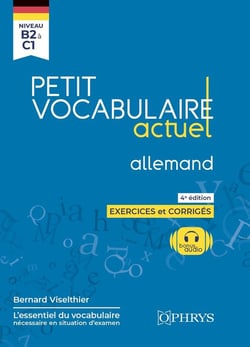 Petit vocabulaire actuel : Allemand (4e édition)