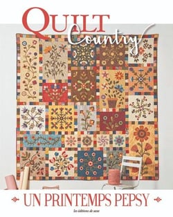 Quilt country n.77 : Un printemps pepsy