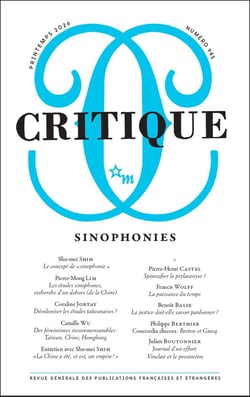 Revue Critique n.945 : Sinophonies