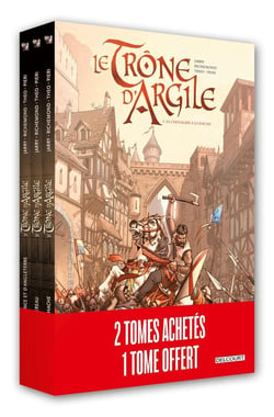 Le trône d'argile : Tome 1 à 3