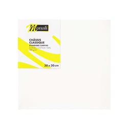 Châssis classique - Format carré - Toile coton 100% - 380 g/m² - 30 x 30 cm - Monali