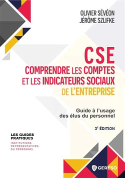 CSE : Comprendre les comptes et les indicateurs sociaux de l'entreprise : Guide à l'usage des élus du personnel (3e édition)