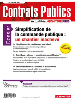 Actualité Commande Contrats Publics n.275 : Simplification de la commande publique : un chantier inachevé