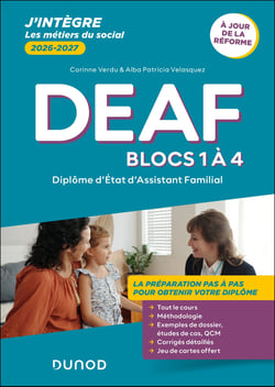 DEAF : Diplôme d'État d'assistant familial - Blocs 1 à 4 - Tout-en-un (édition 2026/2027)