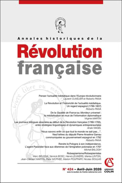 Annales historiques de la révolution française n.424 : Varia