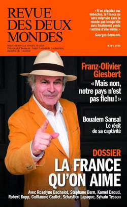 Revue des deux mondes : Mars 2026 : Aimer la France