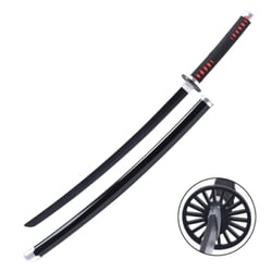 Katana décoratif en bois inspiré de Tanjiro - Demon Slayer